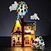 VONADO LED Light Kit Compatible with Lego Pixar ‘Up’ House 43217, DIY Lighting Compatible with Lego Up House 43217 (NO Model), Creative Lights for Up Set (ONLY Lights)
