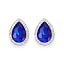 Royal Blue Silver-Tone
