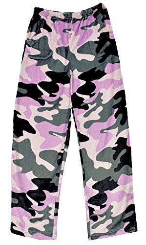 Image of iscream Big Girls Silky Soft Bold Print Plush Fleece Pants - Bold and Bright Collection