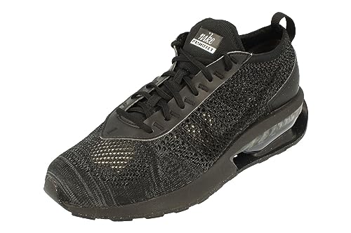 Nike Air Max Flyknit Racer Hommes Running Trainers FD2764 Sneakers Chaussures (UK 10.5 US 11.5 EU 45.5, Black Anthracite Black 001)