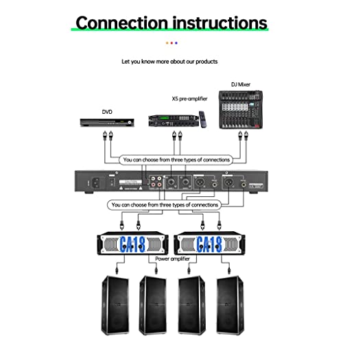 31 Bands Graphic Equalizer Audio al Equalizador De Audio Professional Sound Professional Equalizers (Color : Black) (Black) miniatura 5