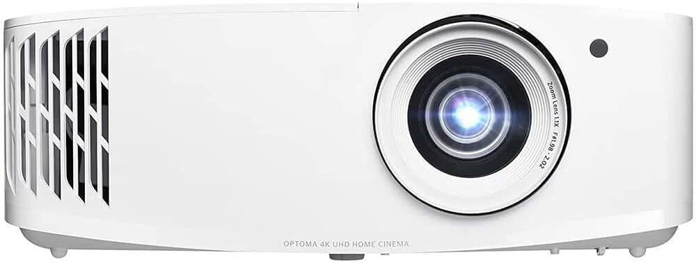 Optoma UHD38 Bright, True 4K UHD Gaming Projector | 4000 Lumens | 4.2ms Response Time at 1080p with Enhanced Gaming Mode | Lowest Input Lag on 4K Projector | 240Hz Refresh Rate | HDR10 & HLG