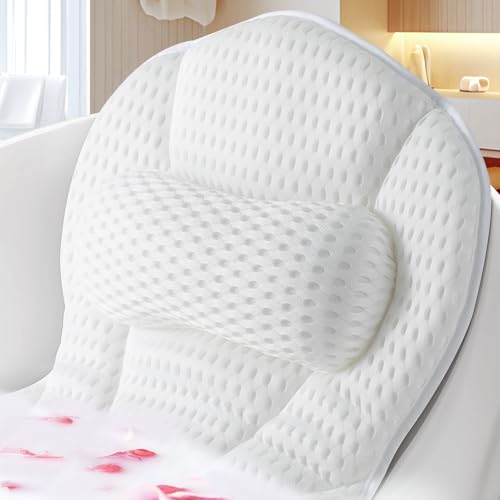 SQLHM Bath Pillow for Tub Luxury Bath Pillow for Back Bathtub Pillow