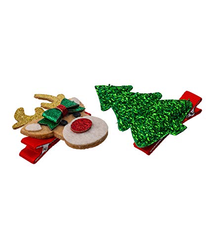 Preisvergleich Produktbild SIX 2er Set Weihnachts-Haarspangen (488-519)