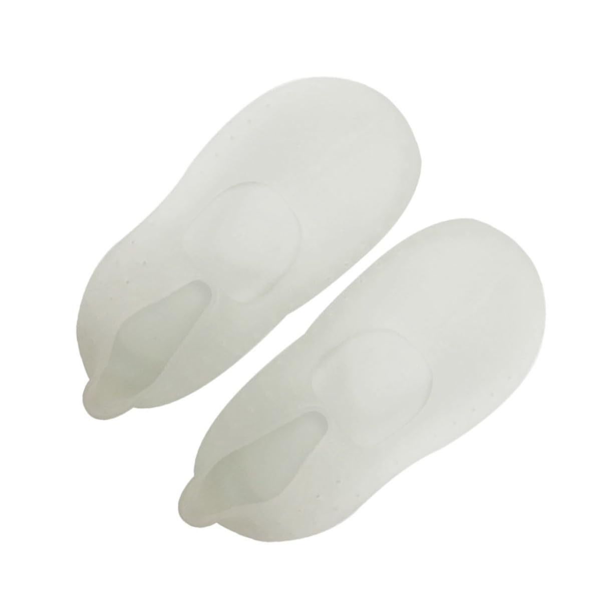 Housoutil Cracked Foot Silicone Socks Warm Socks Gel Heel for Dry Feet Comfortable Breathable Size l