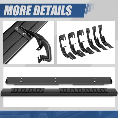 Estribos laterales para Chevy Silverado y GMC Sierra 2007-2019 miniatura 6