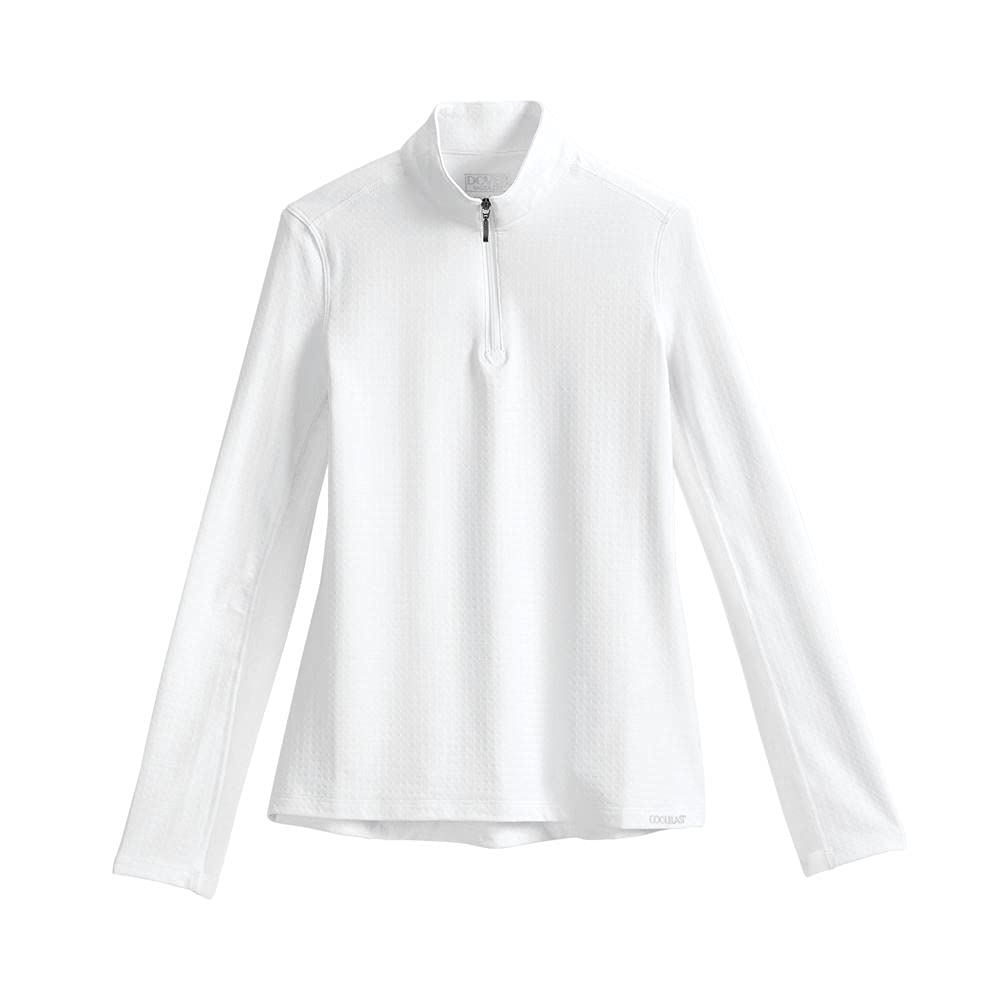 Dover Saddlery CoolBlast 100 Kids' Long Sleeve Shirt, Color: White, Size: XLarge