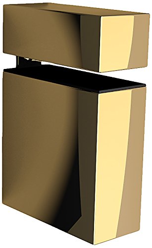 Bolis Italia AA2U007DF2B2 Kube Lot de 2 Consoles Plastique Laiton 9,5 x 7 x 3 cm Cover
