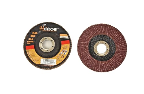 Hoteche DOES NOT APPLY Pnssl Lot Of (10) Aluminum Oxide Flap Disc Grinding Wheel 4-1/2"X7/8" thumb #1