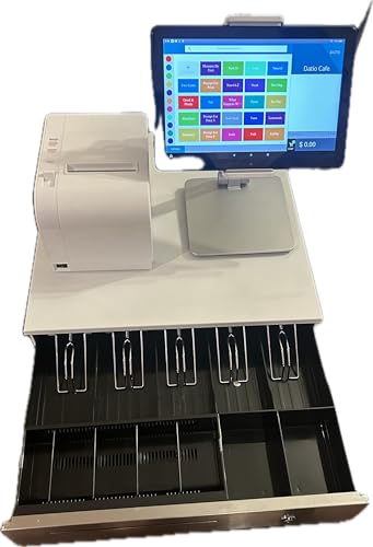 Datio POS System with Cash Register and Receipt Printer – Compatible with 9.7\"–10.2\" Tablets – All-in-One Retail or Restaurant POS - Thumbnail 5