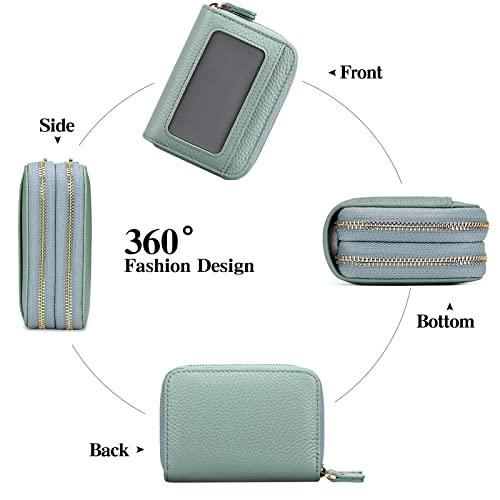 Goiacii Small Genuine Leather Wallet For Women, Rfid Blocking Credit Card Holder Wallet #TOP3