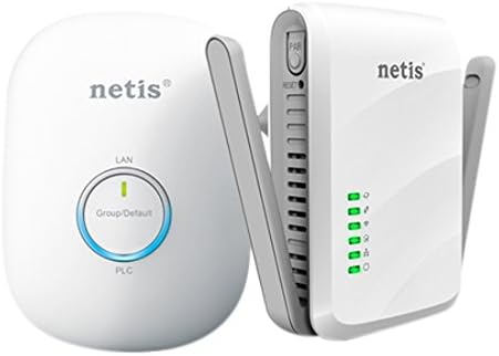 Netis PL7622KIT 300Mbps AV600 Wireless Powerline Adapter Kit
