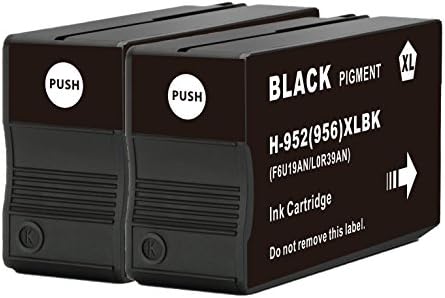 OCP Remanufactured HP 952XL Ink Cartridge Replacement 2 Pack for HP Officejet Pro 8720 8710 7740 8740 8730 8725 8715 8210 7740 8715 Printers (2 Black)