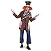 Disguise Men's Alice Mad Hatter Prestige Costume