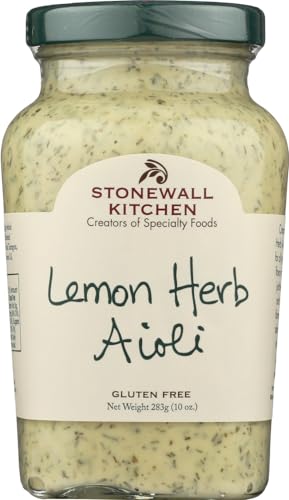 STONEWALL KITCHENS Lemon Herb Aioli, 314 ML