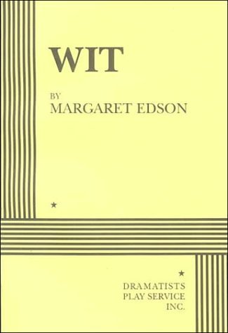 By Margaret Edson - Wit (4/15/99) B00HTK98EI Book Cover