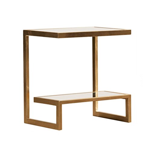 Golden Coffee Table, Creative Tempered Glass Small Coffee Table Living Golden Coffee Table, Creative Tempered Glass Small Coffee Table Living