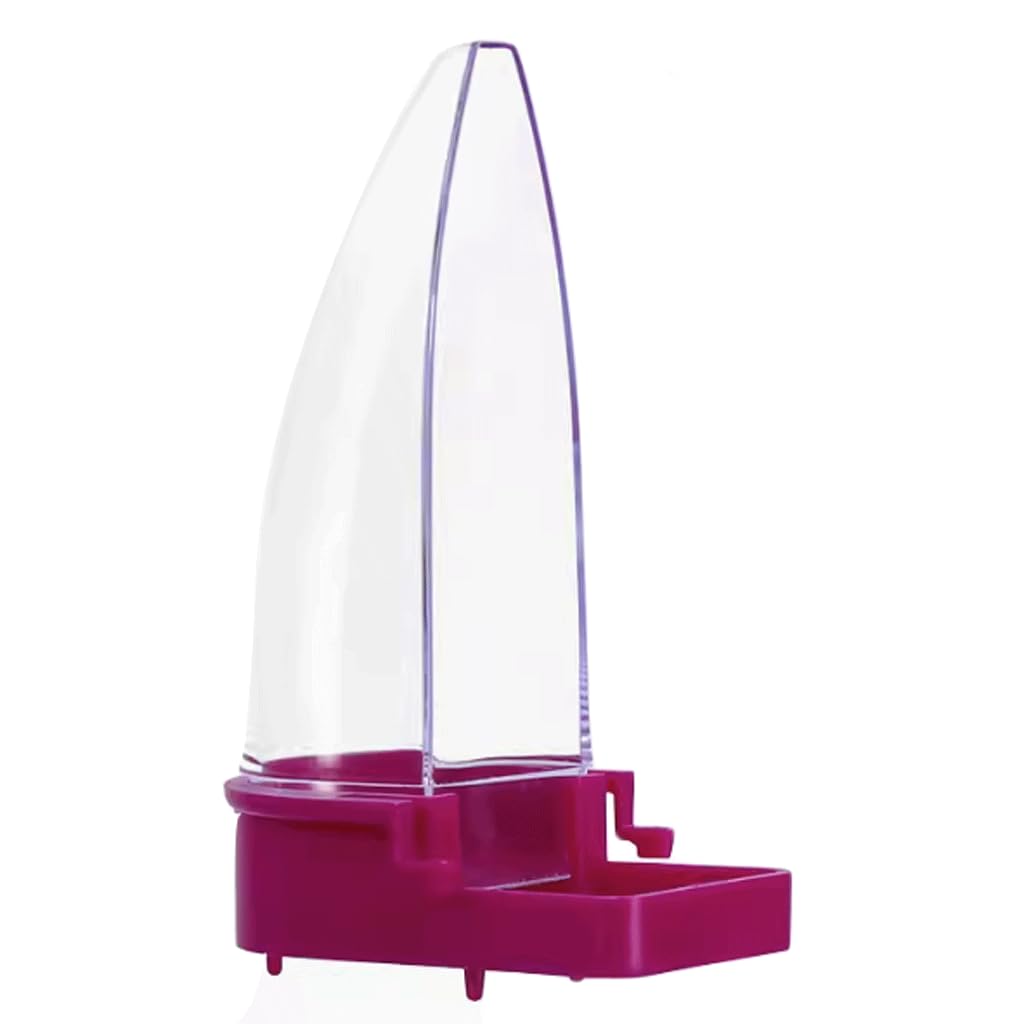 Mangeoire pour Les Oiseaux Cage à Oiseaux à Alimentation Automatique Visible, mangeoires suspendues pour Oiseaux, récipient de Nourriture, Distributeur d'eau pour perroquets pour Maison