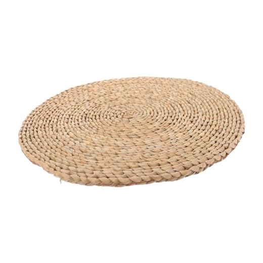 DIKACA Cojín De Futón De Cojín De Asiento Junto con Cojín Tejido para El Hogar Almohadilla De De Yoga Cojín De Restaurante Cojín Tradicional Almohada De