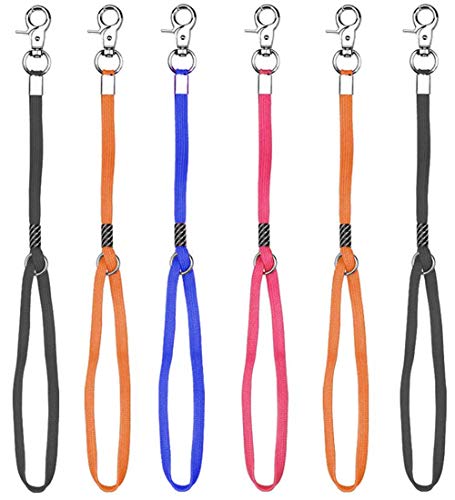 CLCK Pet Dog Grooming Loops - Nylon Restraint Noose Adjustable Fixed Dog Cat Safety Rope for Pet Grooming Table Bathtub Dog Bathing Supplies - 22 inches (6Pack)