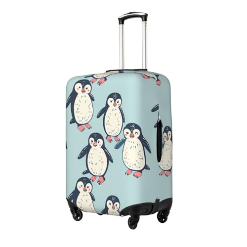 Cartoon Penguin Luggage Cover for Suitcase Cute Elastic Suitcase Cover Protector Luggage Sleeve Anti Scratch Dust Fits29-32 Inch2