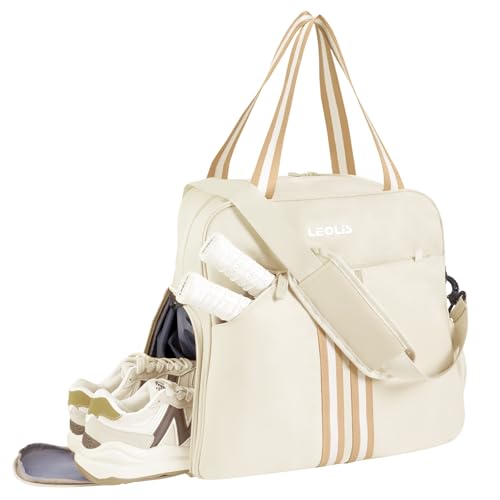 Pickleball Bag - Pickle Ball Tote Backpack with Shoe Compartment & Wet Pocket