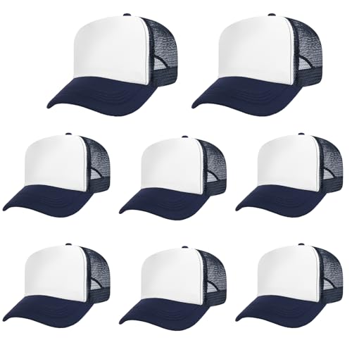 TopTie (Price/10 Pack) 10 Pack Kids Foam Trucker Hat Snapback Mesh Baseball Cap