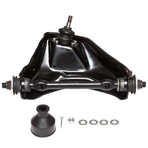 Front Left Upper Control Arm and Ball Joint Assembly Compatible With Chevrolet El Camino Monte Carlo S10 Blazer GMC S15 Jimmy Sonoma Isuzu Hombre (RWD Only) AUQDD K620250 Driver Side Suspension