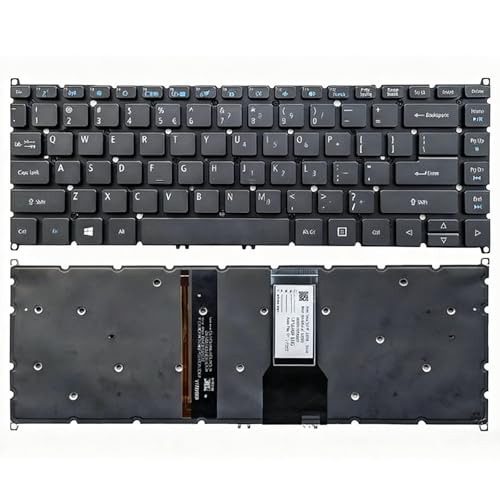 Clavier d'ordinateur portable Acer TravelMate X314-51 TMX3410 N18I1 US