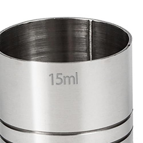 Qianly 6x Practical Cup, Stainless Steel Measuring Cup, Bar Jigger, Jigger for Kitchen, Bar