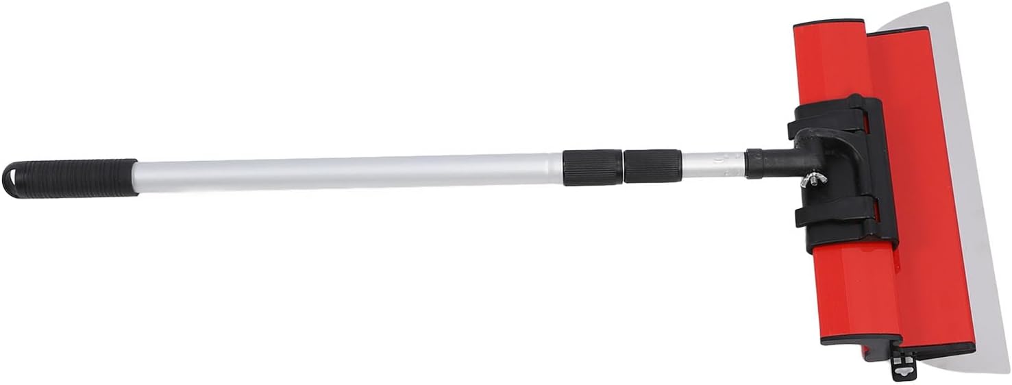 DryWallSmoothingSpatula, SkimmingBladeSetABSStainlessSteel250mm400mm600mmLongLastingErgonomicDetachablewithExtensionPoleforConstruction