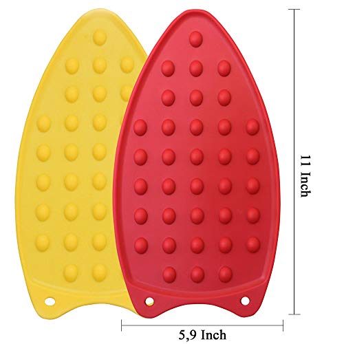 image for SAVINA Silicone Rest Pad for Ironing Board(2 Pack). Heat Resistant Pad