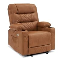 M MCombo Fauteuil de Relaxation avec Fonction inclinable, Fauteuil TV réglable électriquement, Fauteuil TV, Fa