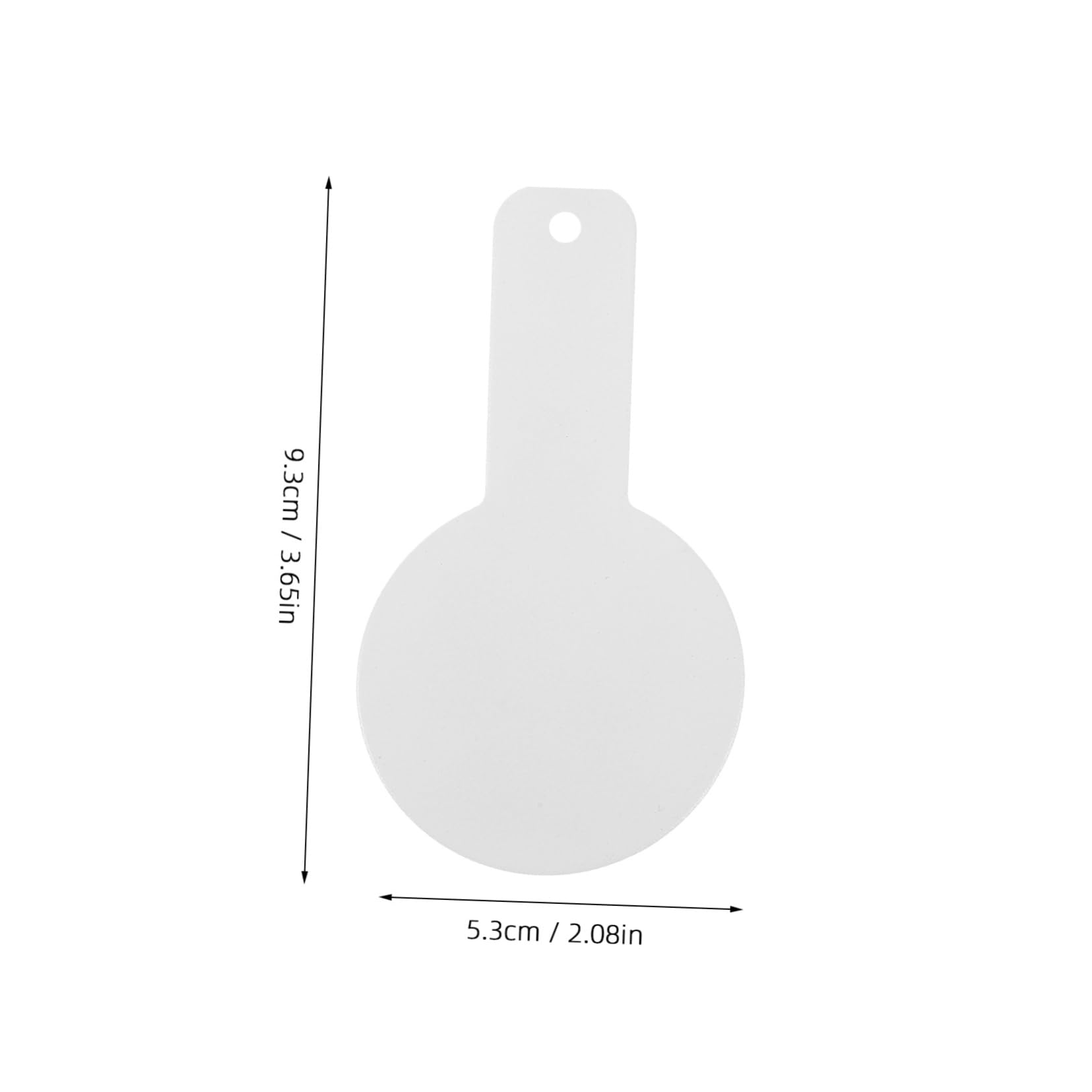 ibasenice 4sets Shooting Targets for Game Iron Targets Lightweight Portable for Archery 5pcs*4