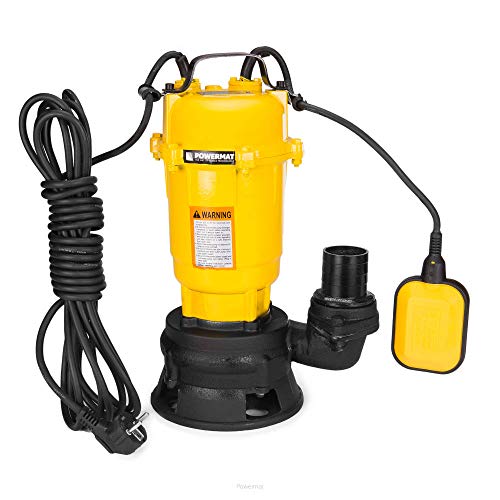 Powermat Pompa Per Fossa Settica Con Tritatutto + Galleggiante Pm-Pds-3000P