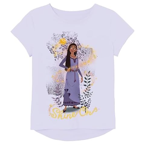 Disney WISH Asha & Star Short Sleeve T-Shirt Cover
