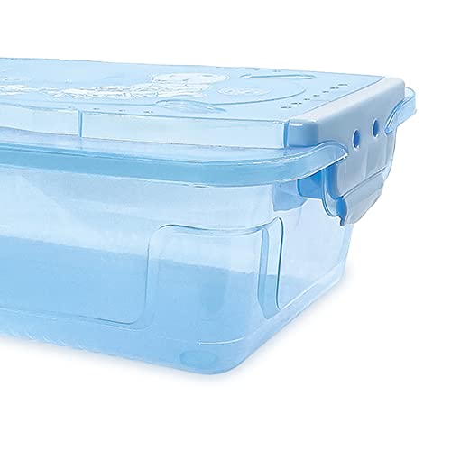 Organizador Infantil com Trava, Adoleta Bebê, Azul Bebê