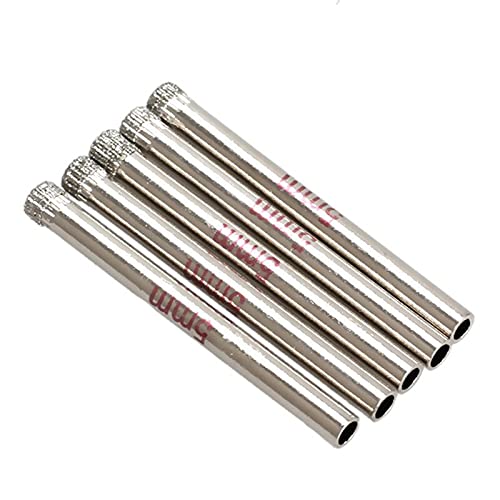 Brocas de perforación, juego de 5 piezas, 40-20 mm, para azulejos, mármol, vidrio y cerámica, broca de núcleo con recubrimiento de diamante JA55 miniatura 3
