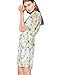 Produktbild Amazon-Marke: find. Damen Mini Blumenkleid, Mehrfarbig (Yellow Mix), 44, Label: XXL