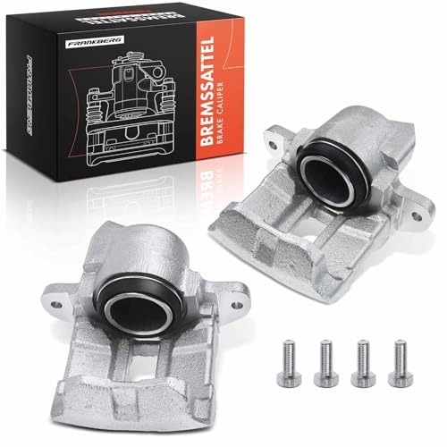 Frankberg 2x Pinza de Freno Delantero Compatible con ZX 1991-1998 Logan 2004-2013 Sandero 2008-2012 309 1985-1993 19 1988-1996 Clio 1994-2013 M.e.g.a.n.e 1996-2003 7701201966