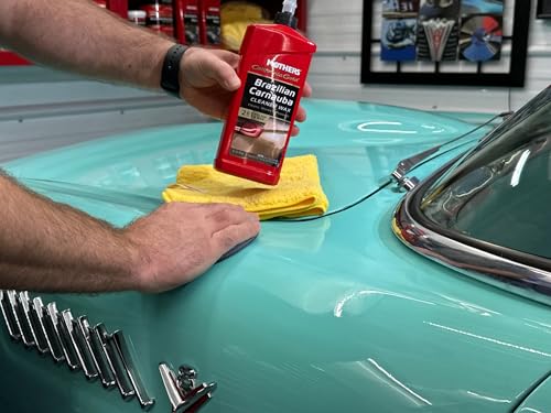 Mothers California Gold Brazilian Carnauba Cleaner Wax, 1 gal. — Cleans & Waxes in One Step, Removes Oxidation & Swirls, Premium Carnauba Shine & Protection for All Paint Finishes (05702) - Image 4