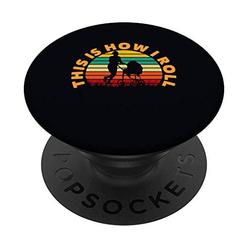 This is How I Roll Baby Jogger Mamá Jogging Cochecito Entrenamiento PopSockets PopGrip Intercambiable