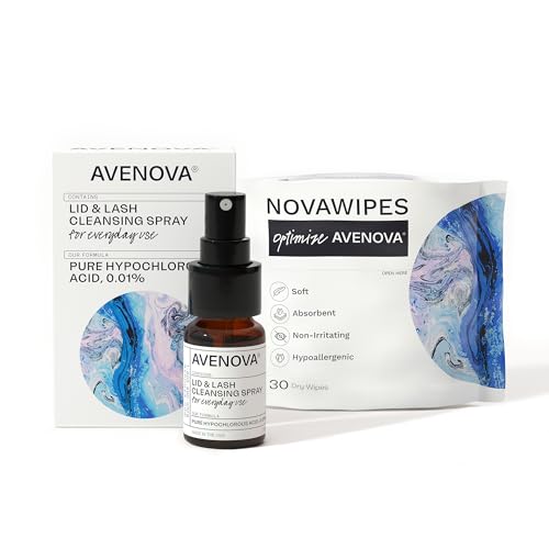 Avenova Daily Clean Duo 20 ml Spray + 30-Count Eye Wipes