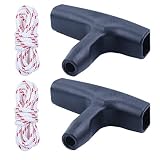 Patio, prato e giardino 2 set/lotto Starter Maniglia Grip Corda Kit di Riparazione for MS170 MS180 MS181 MS210 MS230 MS250 017 018 021 023 025 Motosega Ricambi e accessori per elettroutensili per este