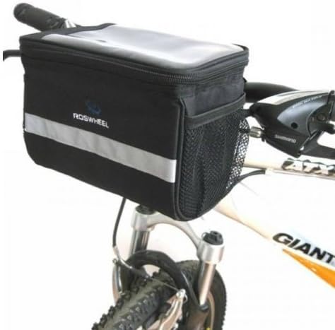 Bike Bicycle Cycling Handlebar Bag Front Tube Pannier Rack Bag Basket