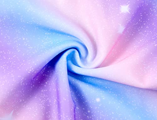 Image of TENVDA Girl's One Piece Swimsuit Sparkle Sleeveless One-Piece Bathing Suits Swimwear for Kids 2-12 Years Old