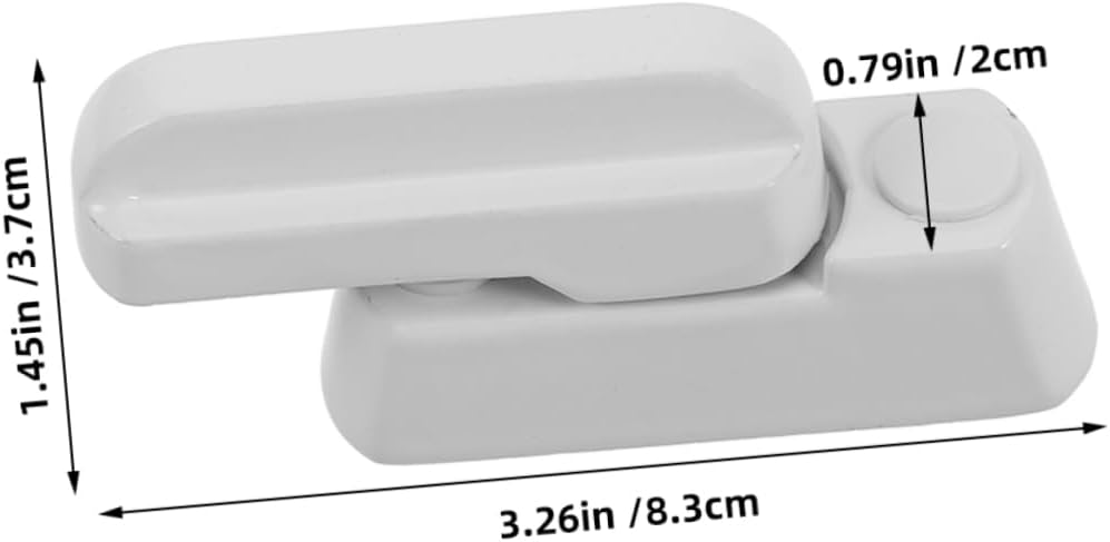 2pcs Rv Table Buckle Durable Zinc Alloy T Shaped Lock Clip for Secure Cabinet Board Outdoor Folding Table Portable Sash Blocker for Commercial Vehicle Use