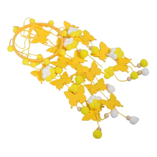 Abaodam 蝴蝶モビール ちゃん用ベビーベッド装飾 軽量デザインで移動簡単