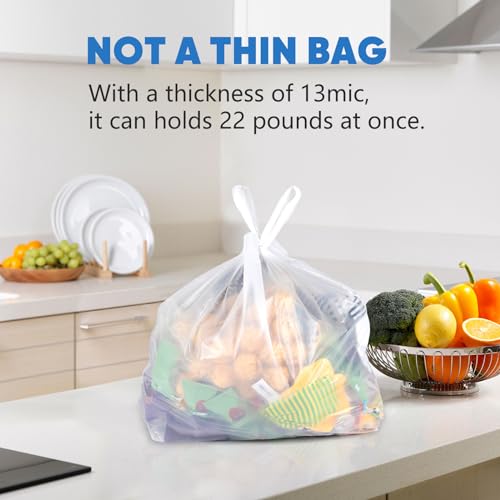 Limonlaviu WT103 Plastic Bags, (11.5"X 6.5 Inch X 21")(100Pack) Plastic Bags thumb #1