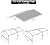 Carport Canopy Cover 12' x 20' Cut Size, 11'6" x 19'6" Finish Size Heavy Duty Tarp Tent Roof White and Silver, Only Cover (Silver 12x20)